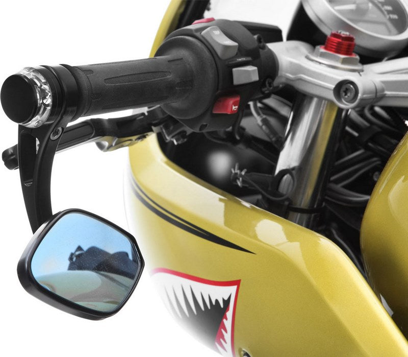 Wunderlich Adapter Handlebar End Mirror For Indicator M-Blaze - Set - Black | 35661-200