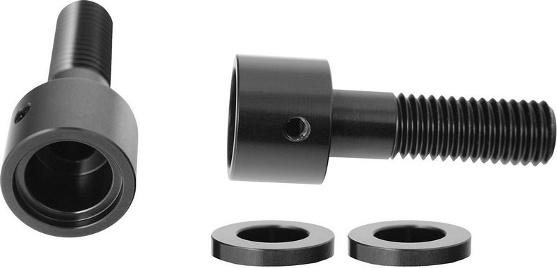 WUNDERLICH Adapter for handlebar end mirror and mo.Blaze Disk indicator - Set - black | 35661-400