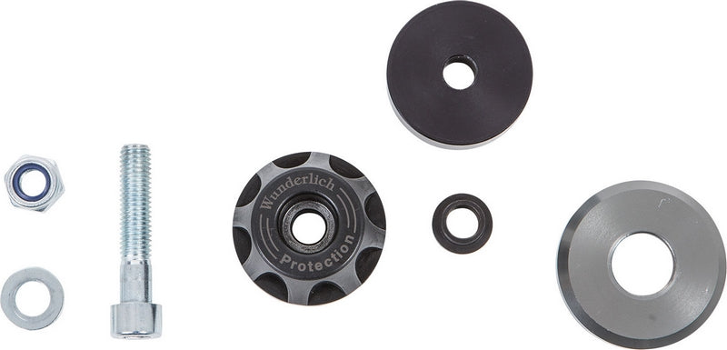 Wunderlich Crash Pads For The Crash Bars - Titanium | 35832-104