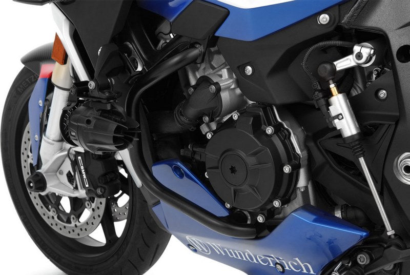 WUNDERLICH Mounting kit original auxiliary headlight with engine guard S 1000 XR - black | 35835-102