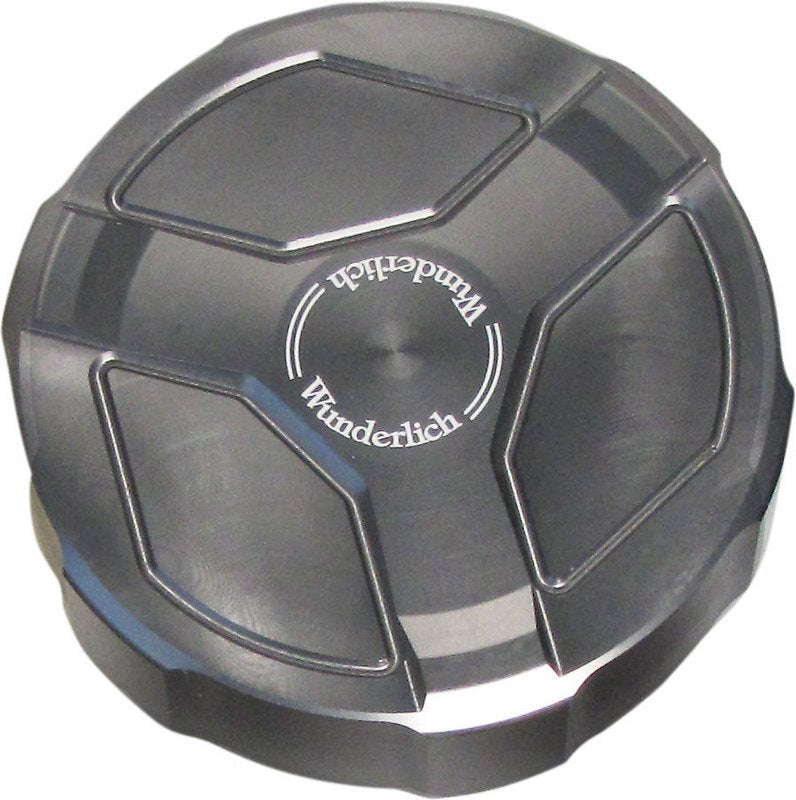 Wunderlich Brake Reservoir Aluminum Cover Rear - Titanium | 36030-003