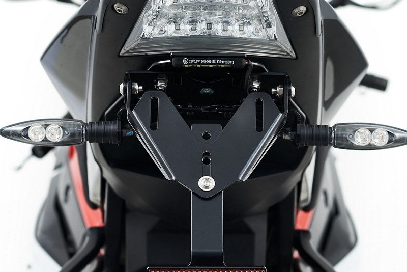 Wunderlich Number Plate Carrier Legere Vario - Black | 36090-002