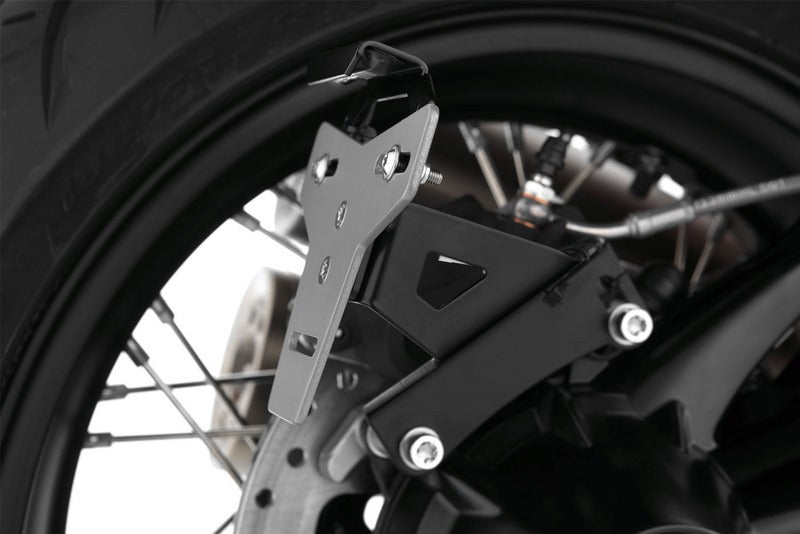 Wunderlich License Plate Holder  - Black | 38981-002