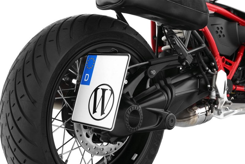 Wunderlich License Plate Holder  - Black | 38981-002
