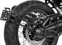 Wunderlich Swing Arm Number Plate Holder Centered - Black | 38981-302