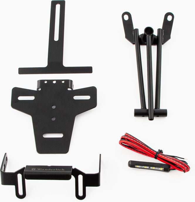 Wunderlich Wunderlich»RETROSPORT« licence plate holder - black | 38981-402