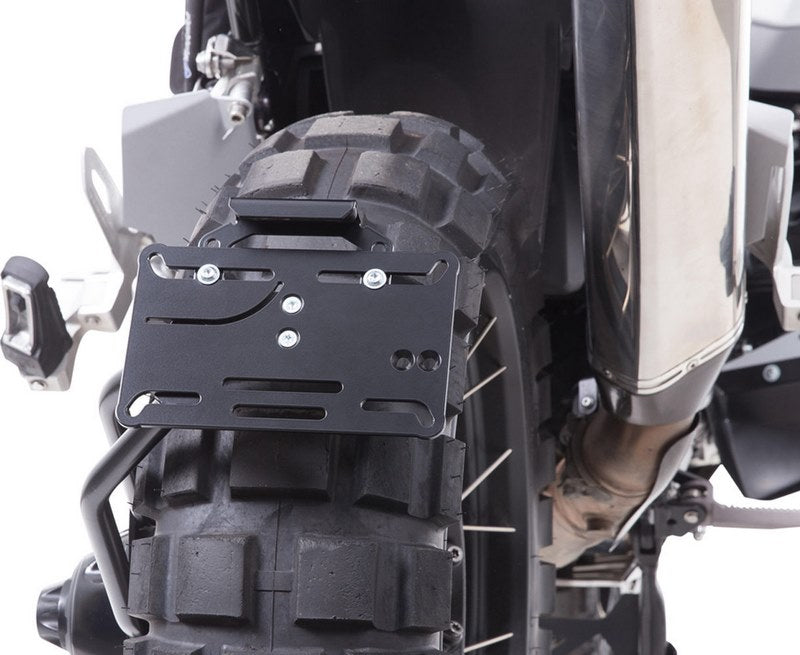 Wunderlich "Swing" Tail Section Licence Plate Holder For Shaft Drive - Black | 38982-002