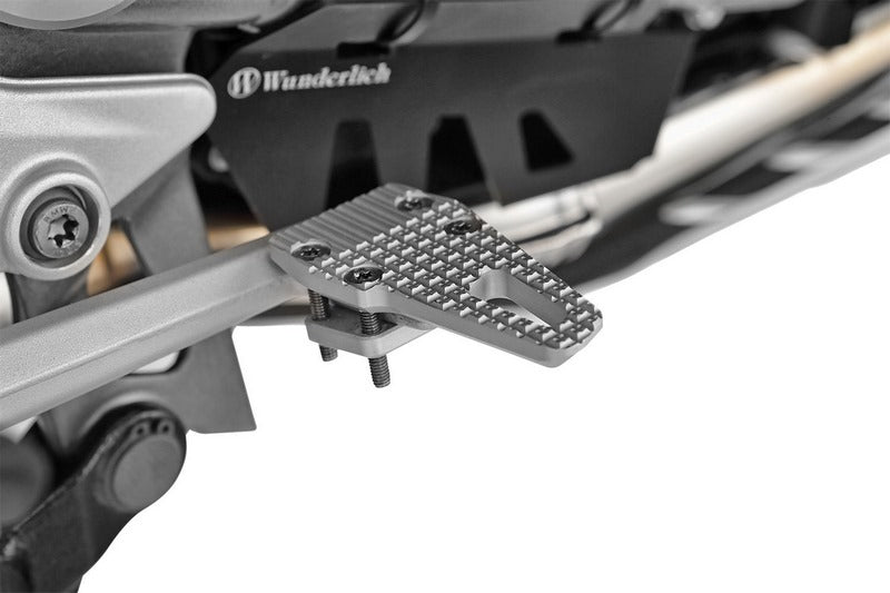 Wunderlich Brake Lever Enlargement - Silver | 39780-101