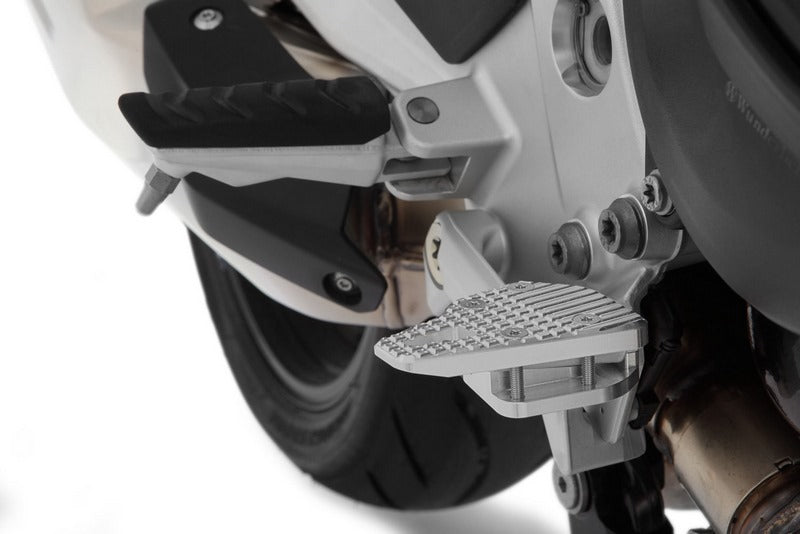 Wunderlich brake lever enlargement - silver | 39781-101