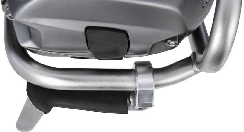 Wunderlich Crash Bar Foot Rests - Silver | 41140-101