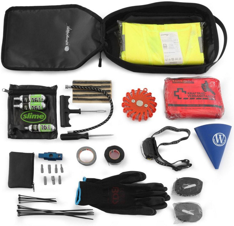 Wunderlich Interior bag for tool box - incl. breakdown kit - black | 41602-102