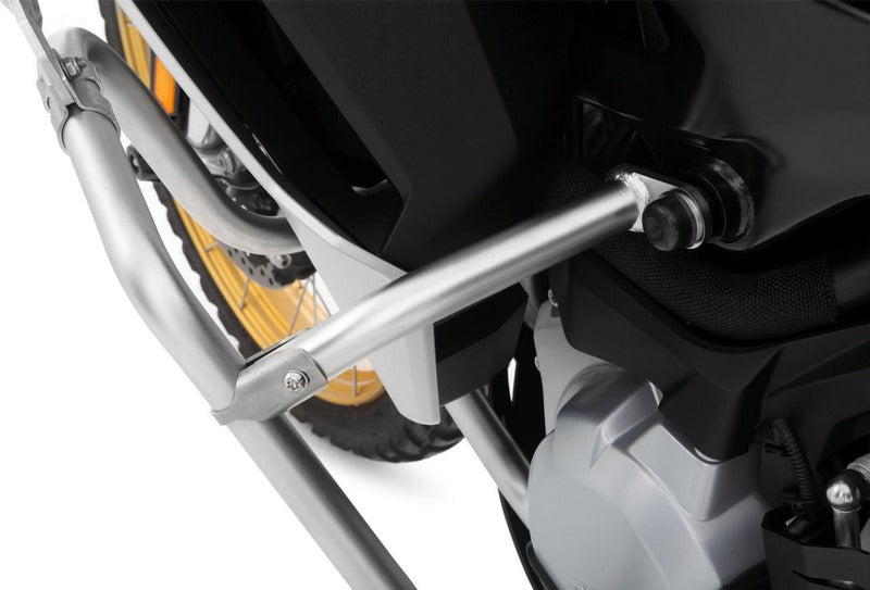 Wunderlich reinforcement bar for the original engine protection bar - stainless steel | 41875-000