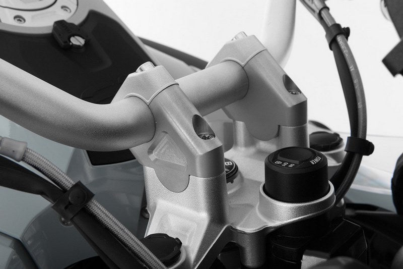 Wunderlich Handlebar Riser Ergo+ - 40Mm - Silver | 41970-111