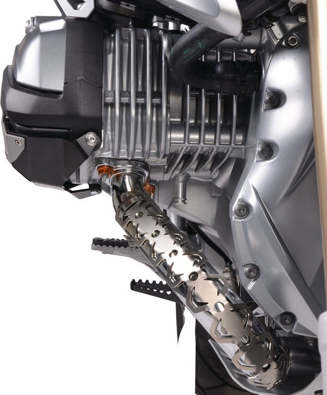 Wunderlich Header Pipe Protector Dakar - Silver | 41982-101
