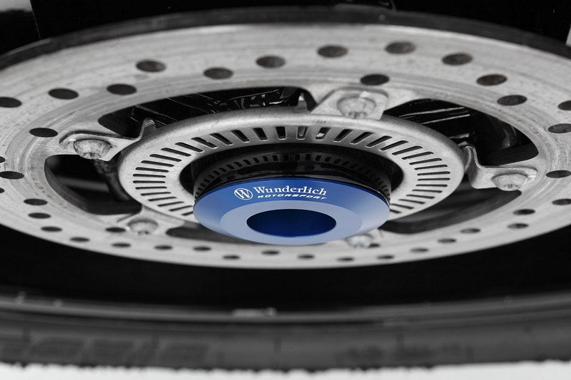 WUNDERLICH TRACKDAY back wheel spacing sleeve - Brake side - blue | 42145-518