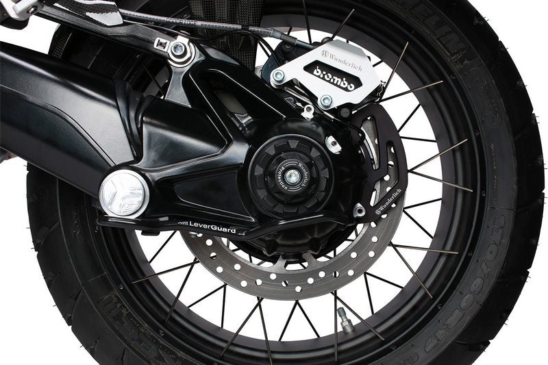 Wunderlich Crash Pad Hub Cover - Titanium | 42150-003