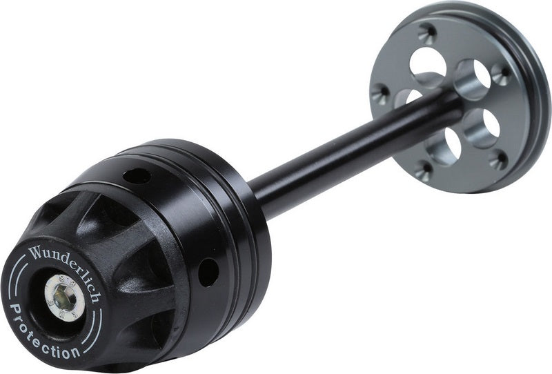 Wunderlich Crash Pad Hub Cover - Titanium | 42150-003