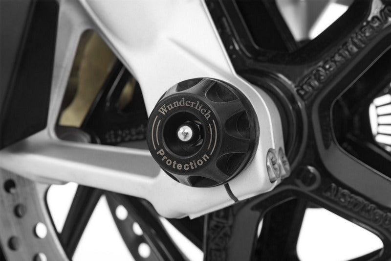 Wunderlich Crash Protectors Front Wheel Doubleshock - Front - Black | 42152-102