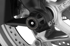 Wunderlich “Doubleshock” Axle Crash Pads - Front - Black | 42156-102