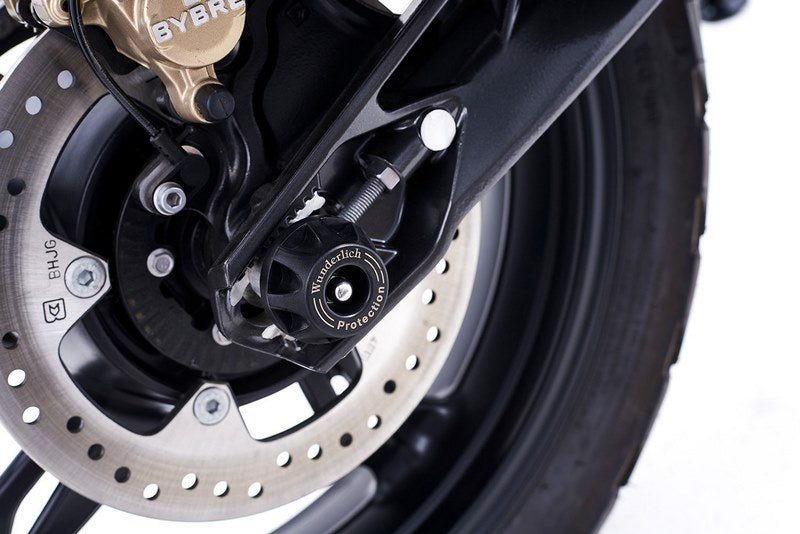 Wunderlich Crash Protectors Doubleshock - Black, Rear | 42161-100