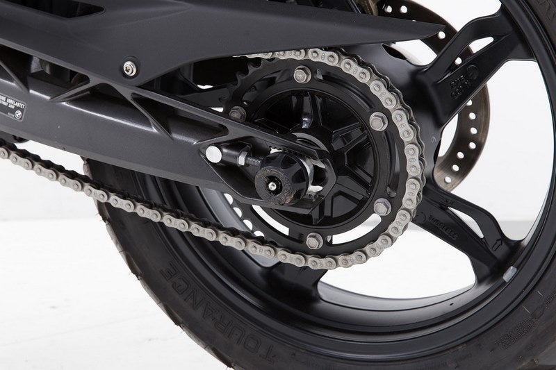 Wunderlich Crash Protectors Doubleshock - Black, Rear | 42161-100