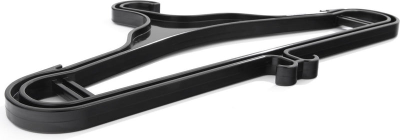 WUNDERLICH HEAVY DUTY clothes hanger - black | 42321-102