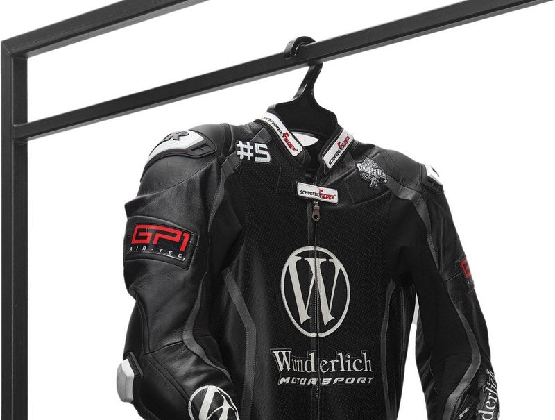 WUNDERLICH HEAVY DUTY clothes hanger - black | 42321-102