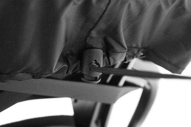 WUNDERLICH Rain cover Vario for ELEPHANT seat and carrier bag - black | 42332-000