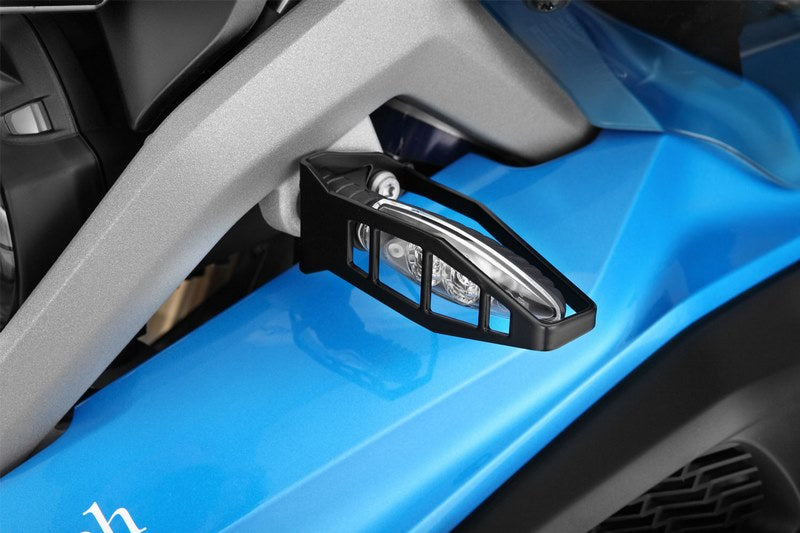 Wunderlich Indicator Protection Set Front - Set - Black | 42841-102