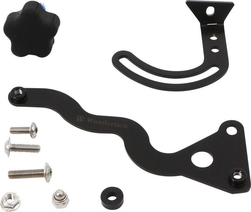 Wunderlich Screen Reinforcement For Original Or Accessory Screen - Black, Right | 43520-222