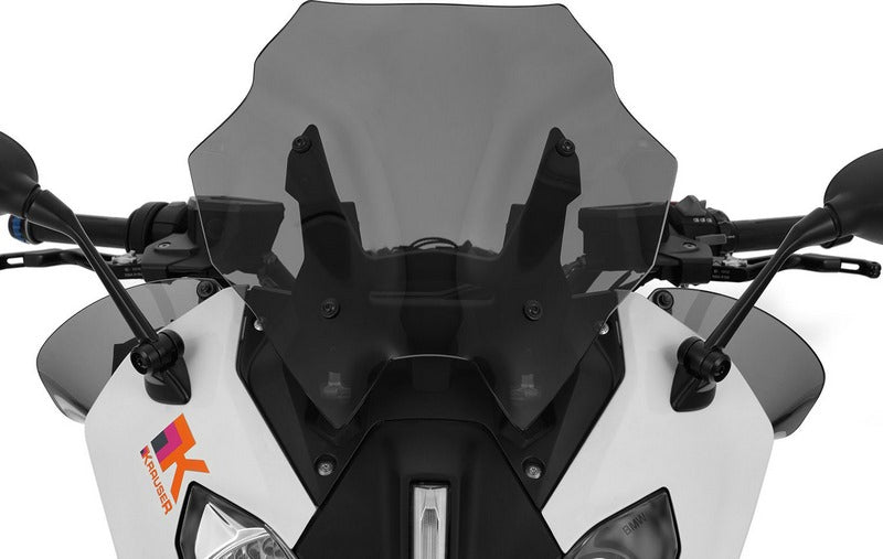 Wunderlich Flowjet Windshield Sport, Smoked Grey | 43956-202
