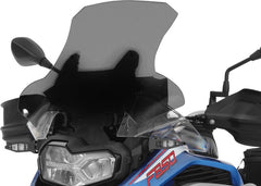 Wunderlich "MARATHON" windshield for the BMW F 850 GS Adventure - smoked grey | 43971-002