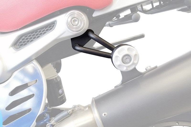 Wunderlich exhaust pipe holder R nineT - high - black | 44201-502