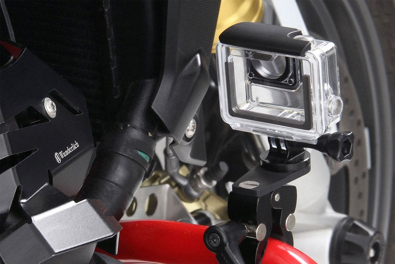 Wunderlich Universial Camera Holder For Round Tubes - Black | 44601-002