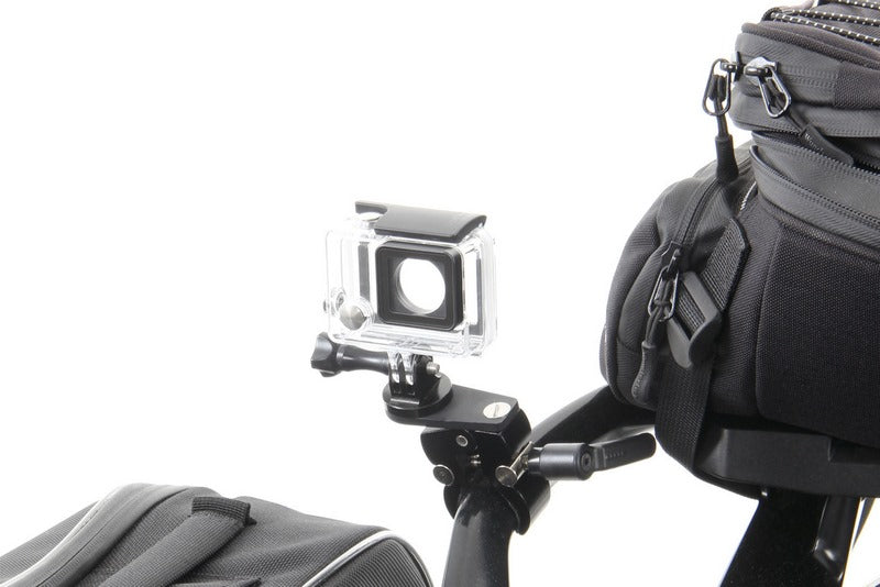 Wunderlich Universial Camera Holder For Round Tubes - Black | 44601-002