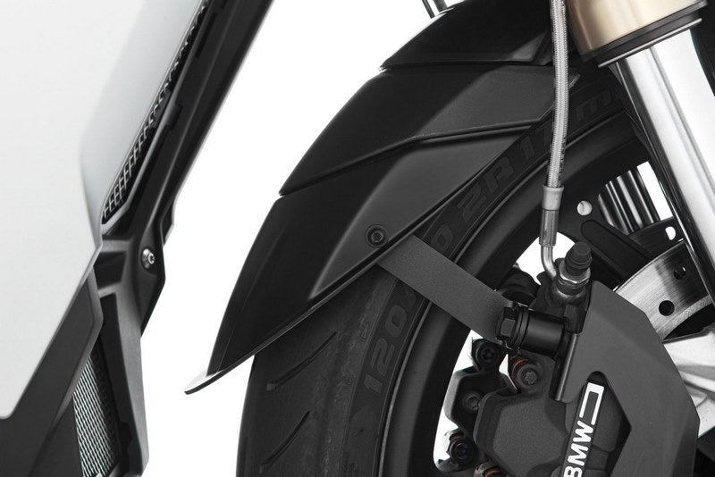 Wunderlich »EXTENDA FENDER XL« mudguard extension - front - black | 44790-202