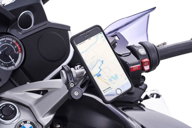 Wunderlich Adapter For Sp-Connect On Stub Handlebars - Silver | 45150-401