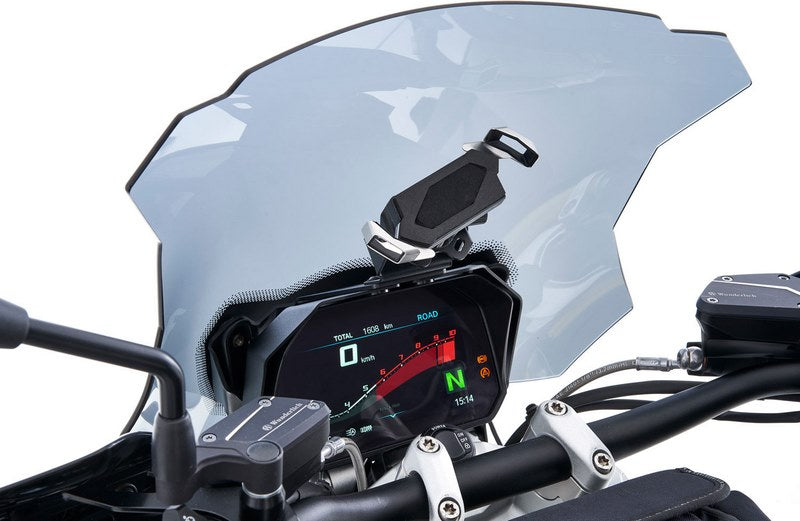Wunderlich »MULTICLAMP« adapter for universal device carrier - black | 45155-402