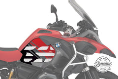 WUNDERLICH Style Anniversary engine decorative kit - black-red | 48100-002