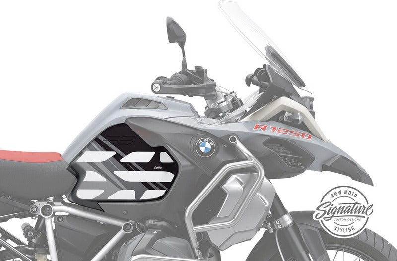 WUNDERLICH Style Anniversary engine decorative kit - gray-black | 48100-003