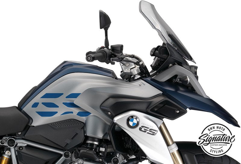WUNDERLICH GS Lines One Colour Cobalt blue engine decorative kit - blue | 48300-003