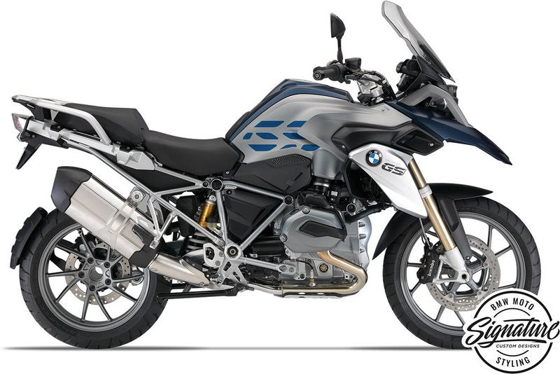 WUNDERLICH GS Lines One Colour Cobalt blue engine decorative kit - blue | 48300-003