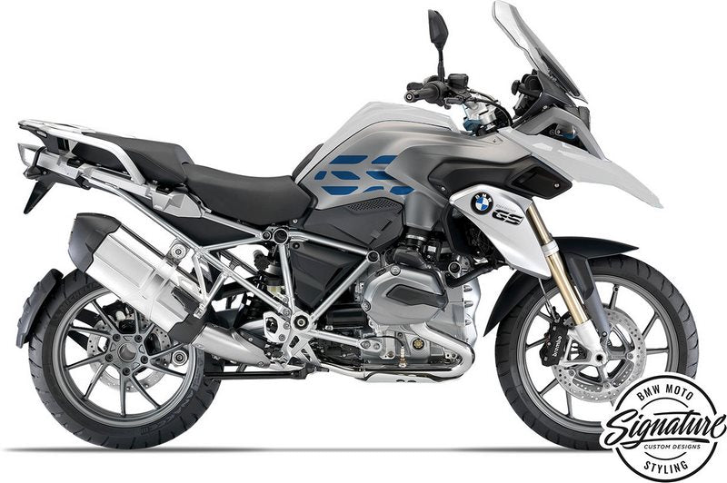 WUNDERLICH GS Lines One Colour Cobalt blue engine decorative kit - blue | 48300-003