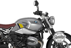 WUNDERLICH R-Line Side Sticker Clear tank decorative kit - black-yellow | 48300-124