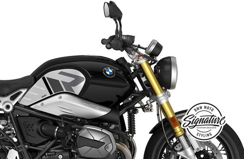 WUNDERLICH R-Line Side Sticker Clear tank decorative kit - gray | 48300-126