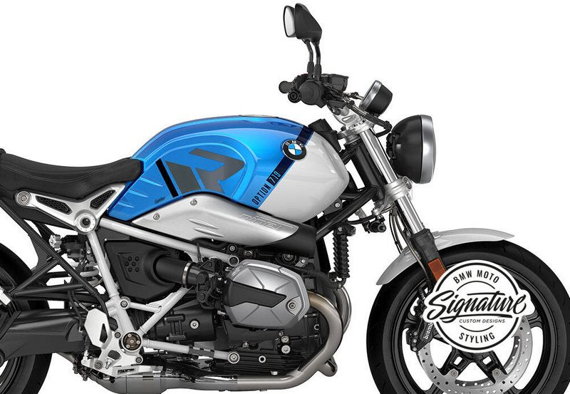 WUNDERLICH R-Line Side Sticker Clear tank decorative kit - gray | 48300-126