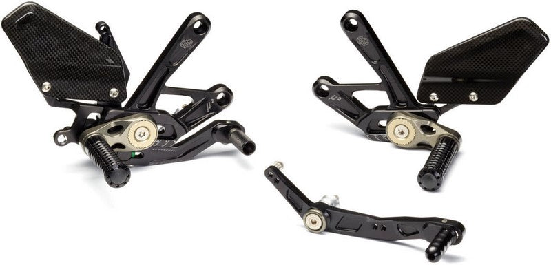 Yamaha Adjustable foot pedals made from billet aluminum | 2CR-FRSET-30-00