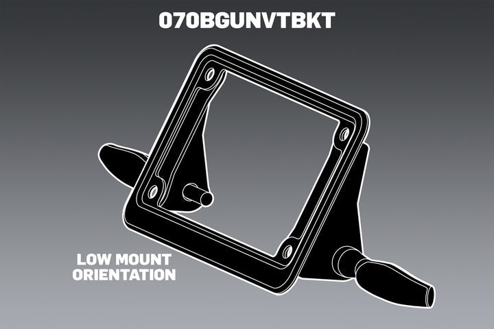 Yoshimura USA Universal Standard-Mount Turn Signal Bracket Kit | 070BGUNVTBKT