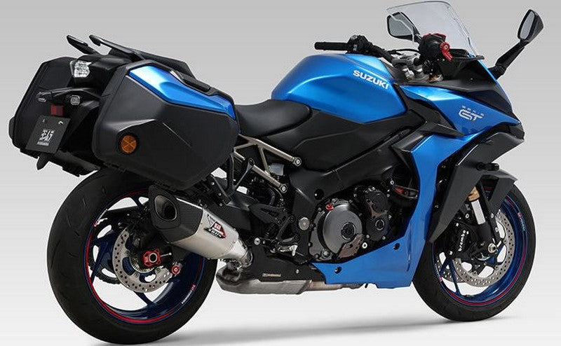 Yoshimura JMCA GSX-S1000GT (22) Slip-On R-11Sq, Satin Finish cover | 110-19E-L13G0