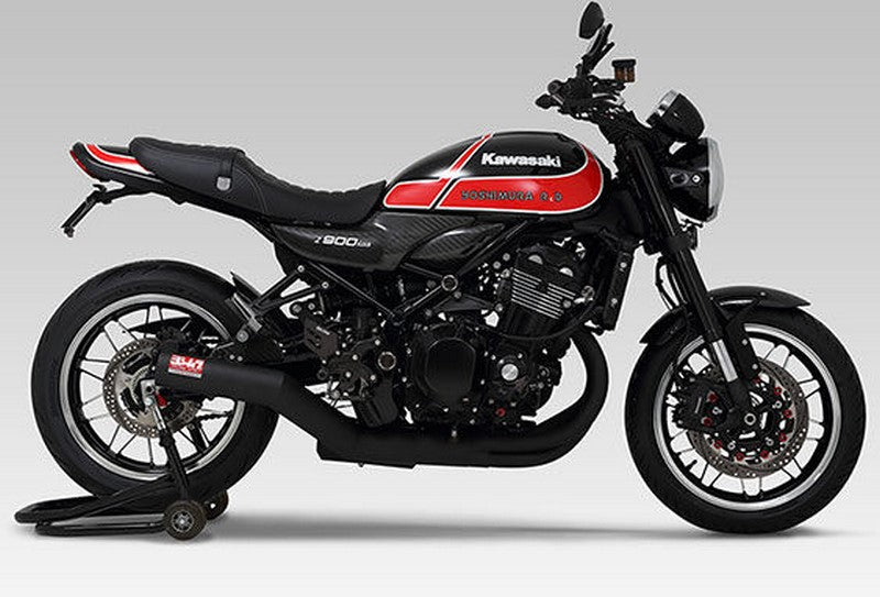 Yoshimura JMCA Full Exhaust System Hand Bent StraightT Cyclone Duplex Shooter Z900RS/CAFÉ | 110-269-4640